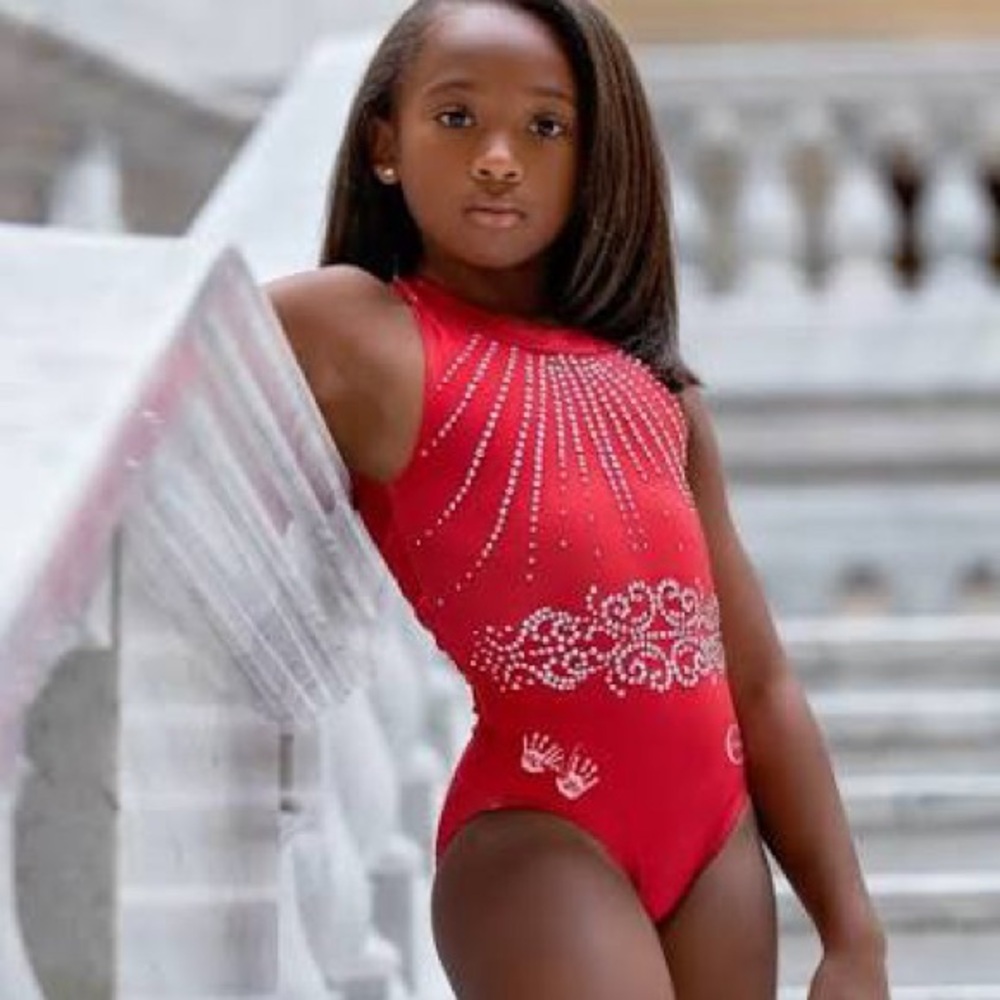 CHALK WARRIOR • OZONE - Regal Rouge Leotard - CXS - Like New